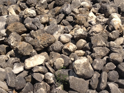 'Holey' boulders