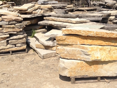 Slabs for outcropping